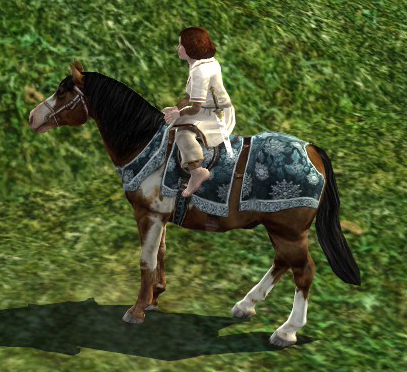 Fichier:Poney blanc du Festival de Yule.jpg