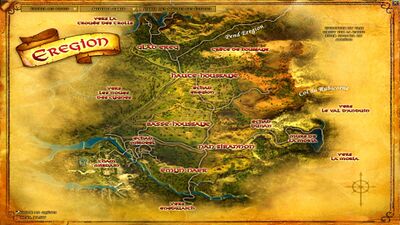 Carte de l'Eregion