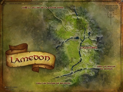 Carte du Lamedon